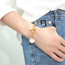 Max Links Bracelet Studded Heart