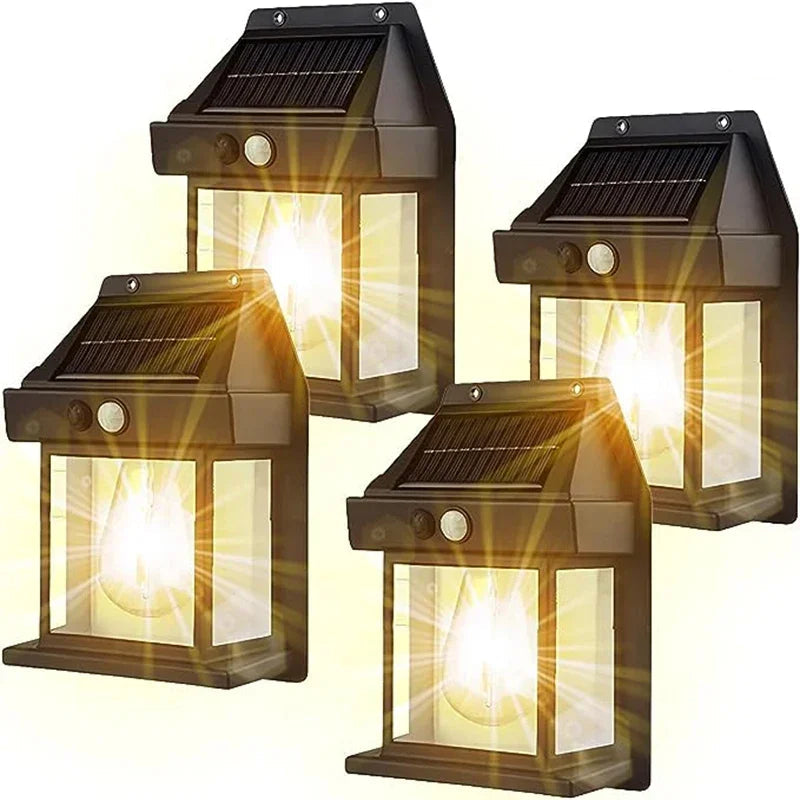 Ecoluz™ | Refletor Solar Retro com detector de movimento