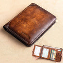 Anti-Theft Leather Wallet