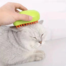 Escova 3 em 1 para Pets - Banho, Massagem e Remoção de Pelos