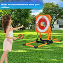 Jogo de Arremesso de Machado com Alvo 8 Machados + 8 Dardos Brinquedo ao Ar Livre