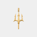 Trident Pendant - Gold