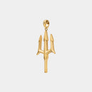Trident Pendant - Gold