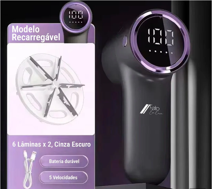 Removedor de Fiapos Inteligente - Feito Em Casa™