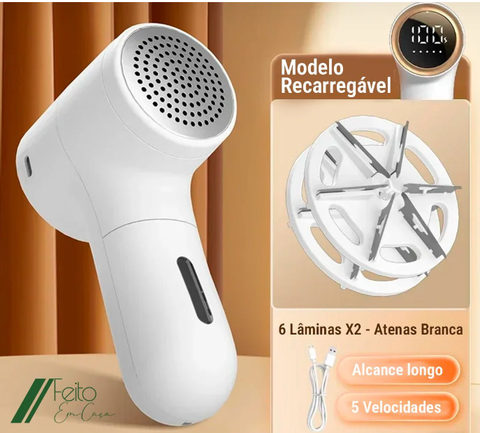 Removedor de Fiapos Inteligente - Feito Em Casa™