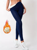 Aafke - High Waist Fleece Lined Leggings