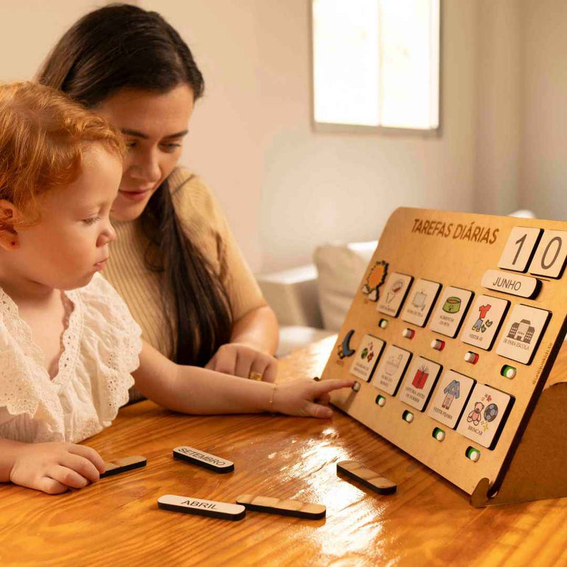 Quadro de Rotina KidsPlanner™ | Autonomia e Diversão Todos os Dias