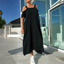 🏖️ Summer Specials 💃 Women's Casual Long Off-Shoulder Dress