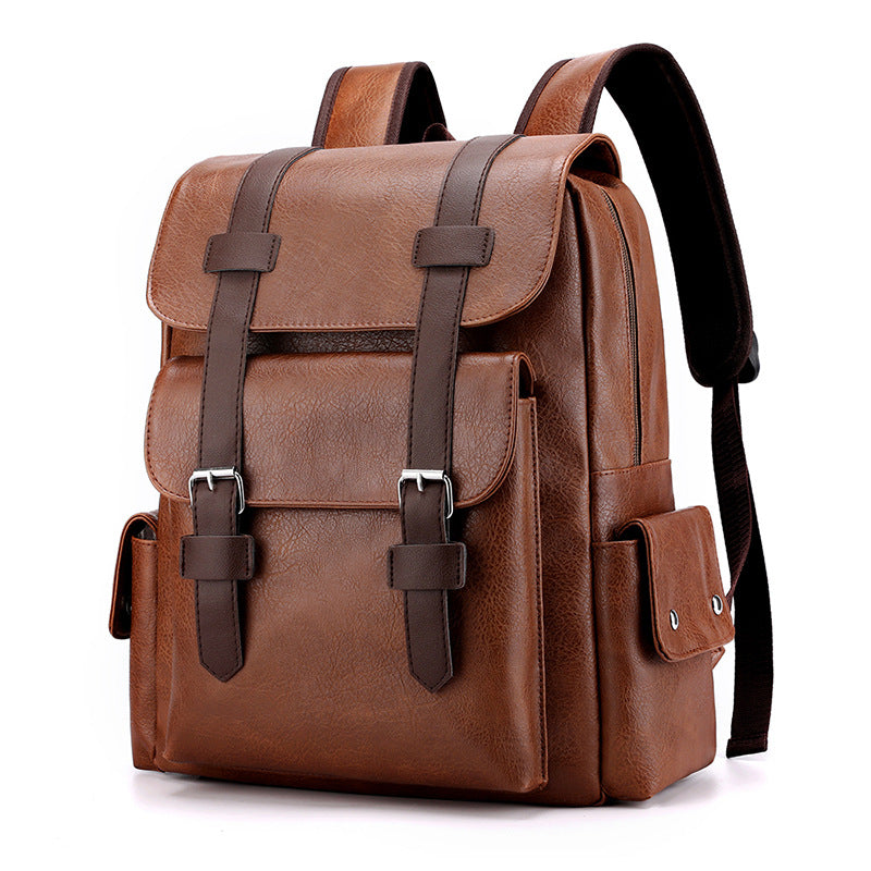 Voyager Premium Leather Backpack