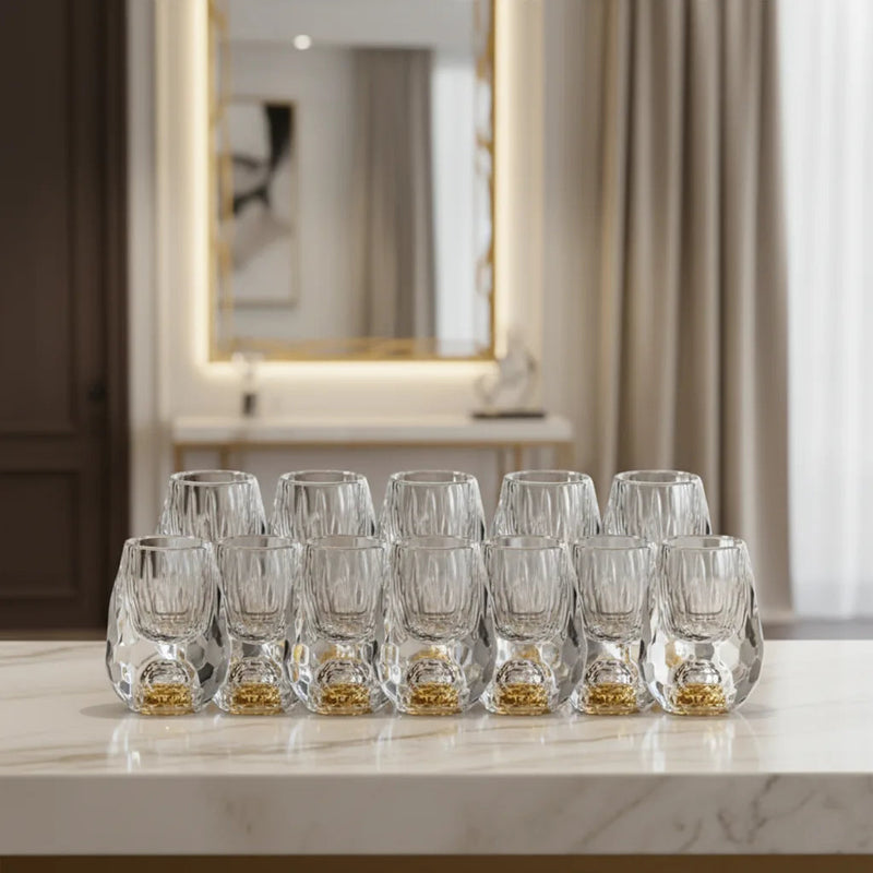 Copo Diamante Luxo Haustter | O Toque de Luxo Que Seu Drink Merece