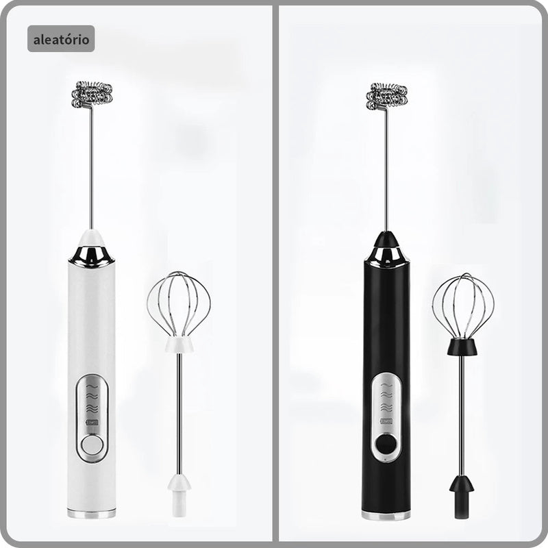 Electric Blender Mixer for Drinks Milk Coffee Portable