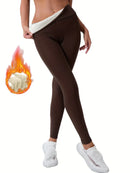 Aafke - High Waist Fleece Lined Leggings