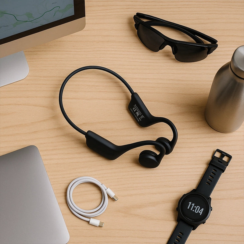 Fone AirVibe | Som Nítido e Ouvidos Livres