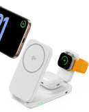 INIU SnapGo W31-E1 Qi2 15W 3 in 1 Magnetic Foldable Wireless Charger