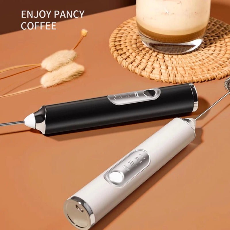 Electric Blender Mixer for Drinks Milk Coffee Portable