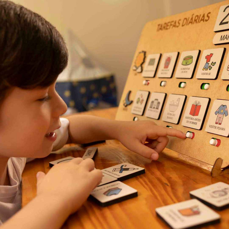 Quadro de Rotina KidsPlanner™ | Autonomia e Diversão Todos os Dias