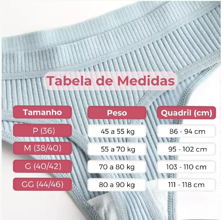 Calcinha Fio Dental LuxeFit | Maciez, Elasticidade e Toque Sedoso