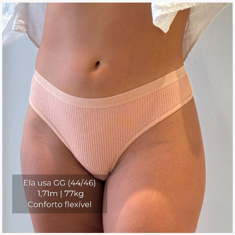 Calcinha Fio Dental LuxeFit | Maciez, Elasticidade e Toque Sedoso