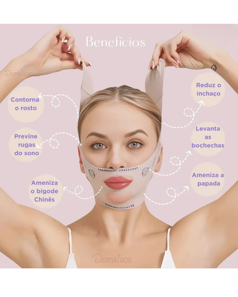 V-Revitalize™ - Facial Contouring Mask - Smoothes Wrinkles, Double Chins and Shapes the Face