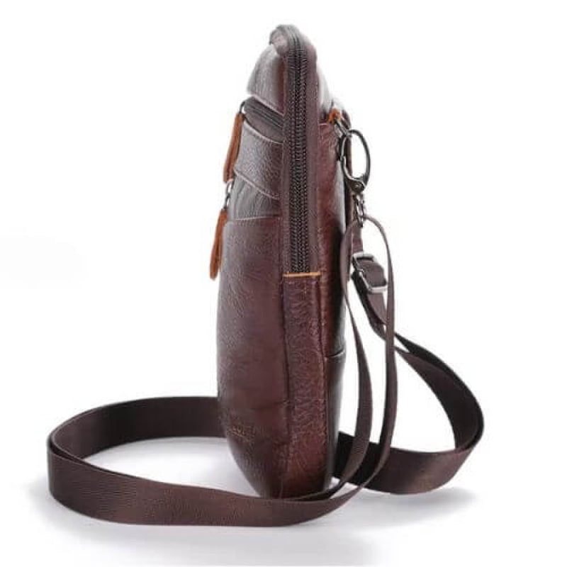 Shoulder Bag Couro Legítimo Artesanal