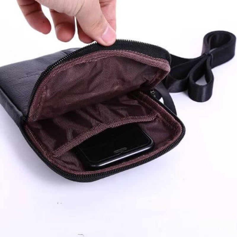 Shoulder Bag Couro Legítimo Artesanal